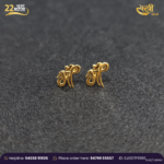 Maa 22K Gold Unisex Stud