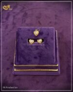 Heart Shape Pendant Set with Center Stone – 9KT Gold Ultra Lightweight Design