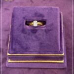 Emerald Cut Stone Ring – 9KT Gold Ultra Lightweight Women’s Ring