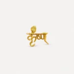 Krishna Stud in 18K Yellow Gold