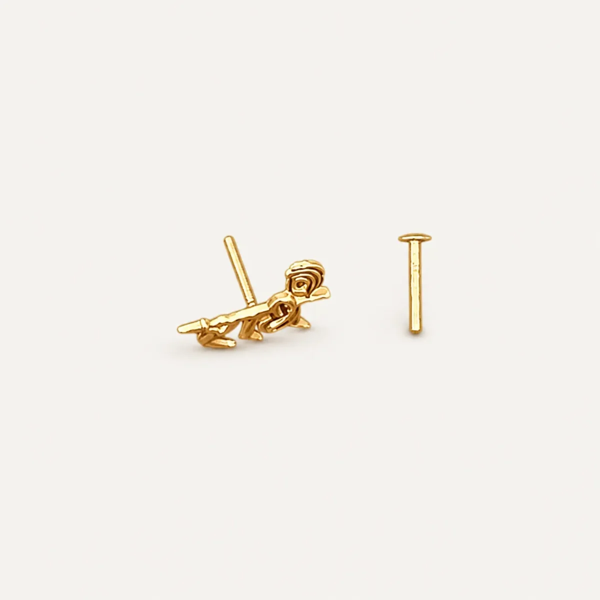 Radha Stud in 18K Yellow Gold - Image 2