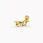 Radha Stud in 18K Gold (Unisex)