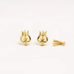 Trishul Stud in 18K Yellow Gold