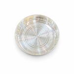 Fine 999 Silver Small Thali | 3" Inch | Best for pooja & Kids